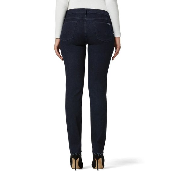 HUDSON Krista Low Rise Ankle Straight Leg Jeans in Amazed - Size 32 - Picture 2 of 5